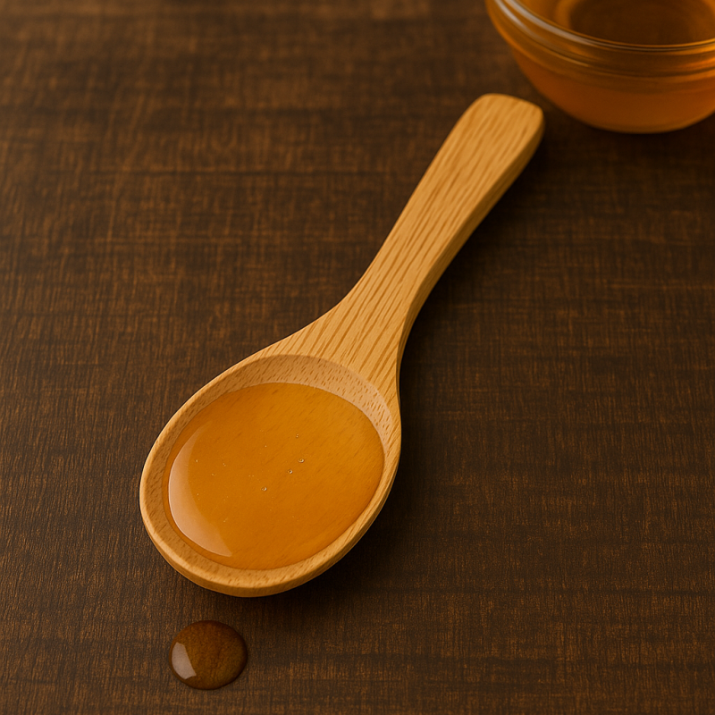 Drewniana łyżeczka do miodu