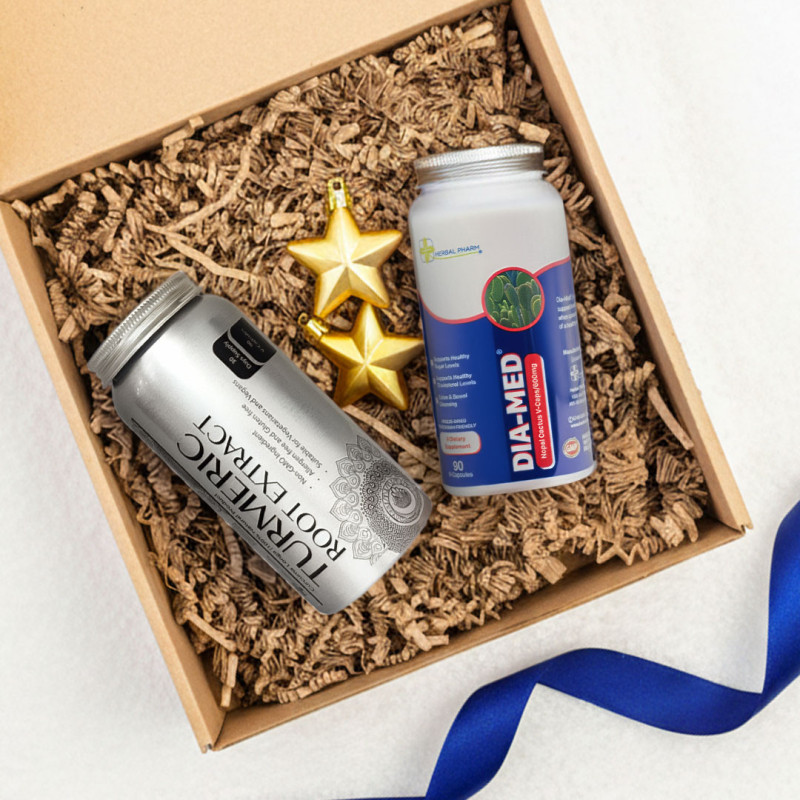 Zestaw Świąteczny Kurkuma BCM-95® & Dia-med – wsparcie zdrowia i naturalnej równowagi organizmu