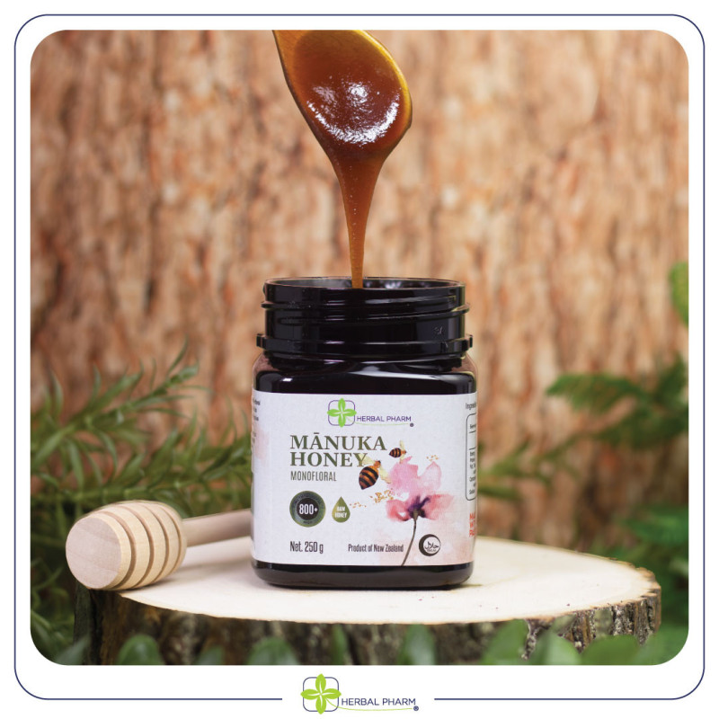 Miód Manuka 800+ – Naturalna Odporność i Regeneracja | Herbal Pharm