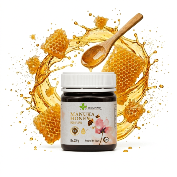 Miód Manuka 800+ – Naturalna Odporność i Regeneracja | Herbal Pharm