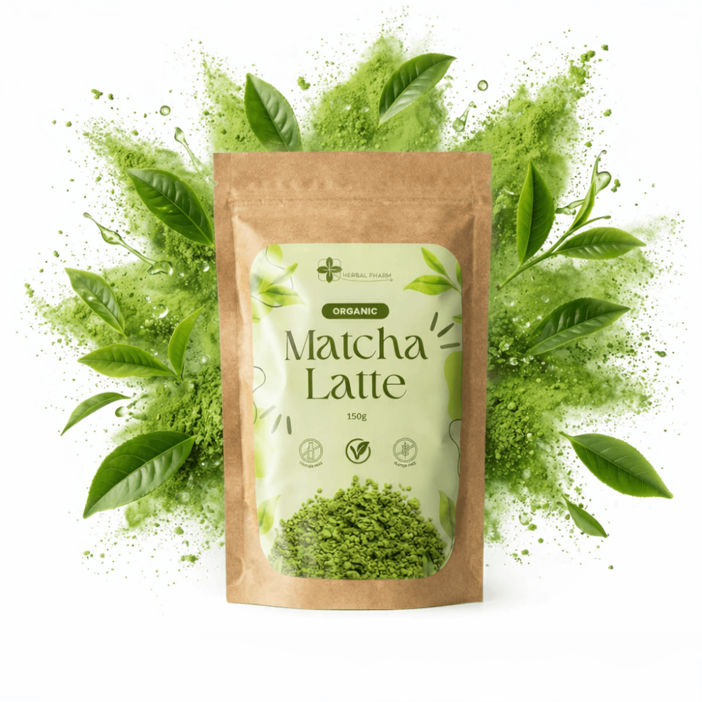Organiczne Matcha Latte | Zielona Energia BIO | Herbal Pharm