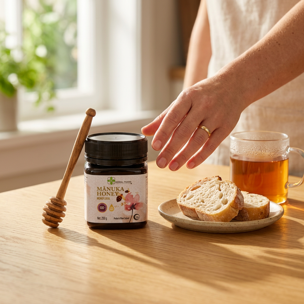 Miód Manuka 500+ MGO | Silna Odporność | Herbal Pharm
