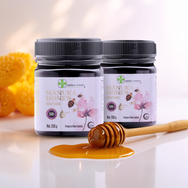Zestaw: 2x Miód mānuka 500+